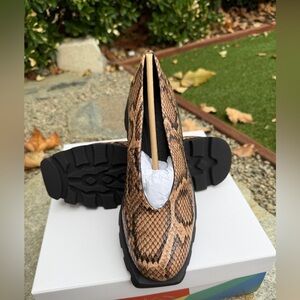 Trendy Snake Print Chunky Loafer - Katy Perry Daarling